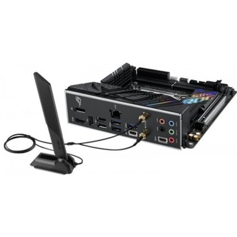 Материнcька плата ASUS ROG STRIX B760-I GAMING WIFI s1700 B760 2xDDR5 M.2 HDMI DP Wi-Fi BT mITX - фото 1 Материнcька плата ASUS ROG STRIX B760-I GAMING WIFI s1700 B760 2xDDR5 M.2 HDMI DP Wi-Fi BT mITX - фото 1