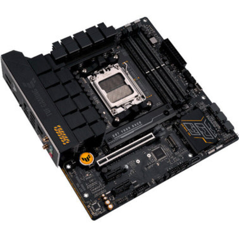 Материнcька плата ASUS TUF GAMING B650M-E WIFI sAM5 B650 2xDDR5 M.2 HDMI DP Wi-Fi BT mATX - фото 2