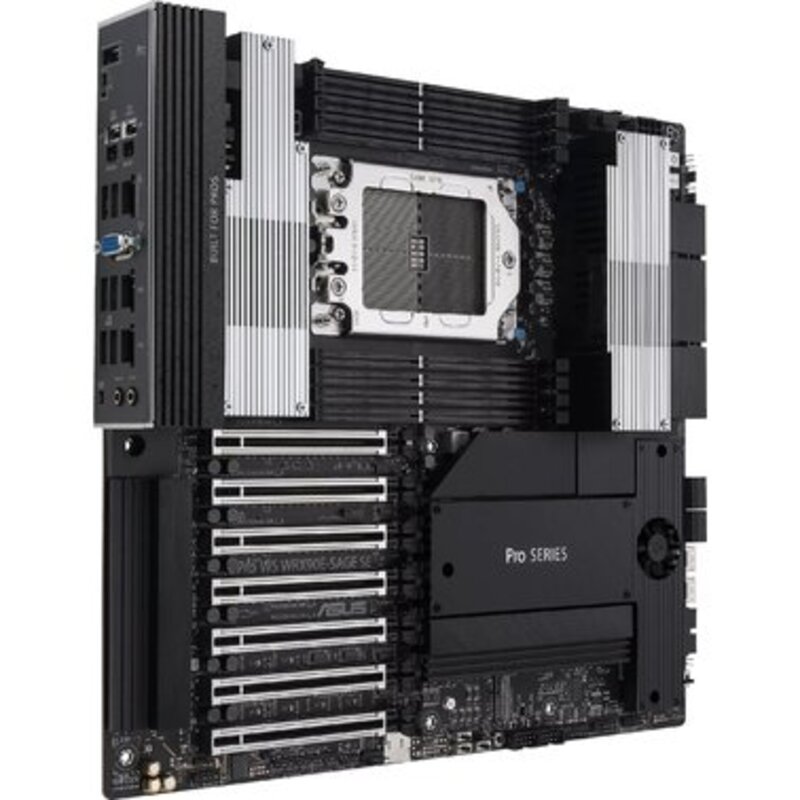 Материнcька плата ASUS PRO WS WRX90E-SAGE SE sTR5 WRX90 8xDDR5 M.2 EEB - фото 1 Материнcька плата ASUS PRO WS WRX90E-SAGE SE sTR5 WRX90 8xDDR5 M.2 EEB - фото 1
