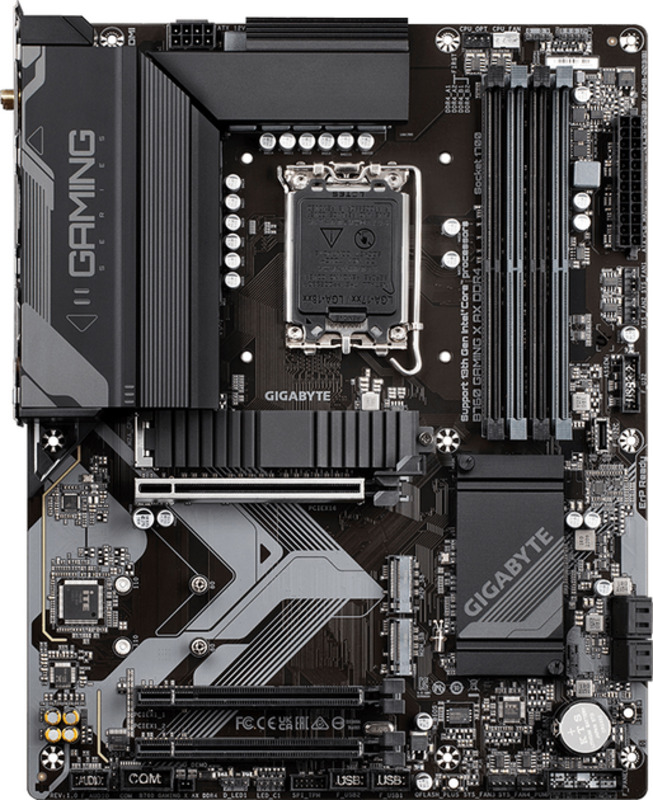 Материнська плата s1700 GIGABYTE B760 GAMING X AX DDR4