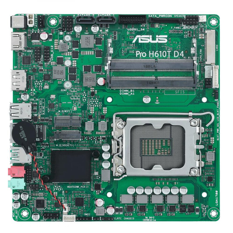 Материнская плата ASUS PRO H610T-CSM