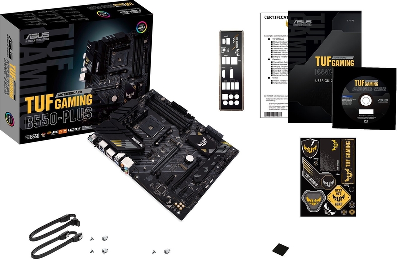 Материнская плата ASUS TUF GAMING B550-PLUS - фото 2 Материнская плата ASUS TUF GAMING B550-PLUS - фото 2