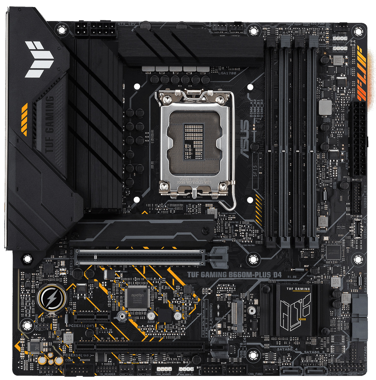 Материнська плата ASUS TUF GAMING B660M-PLUS D4