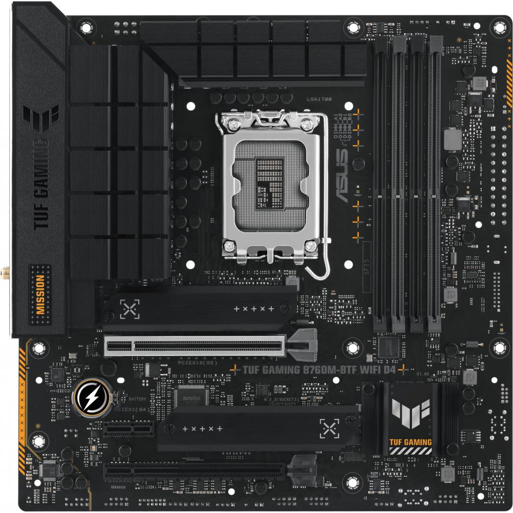 Материнская плата Asus TUF Gaming B760M-BTF WiFi D4 Socket 1700