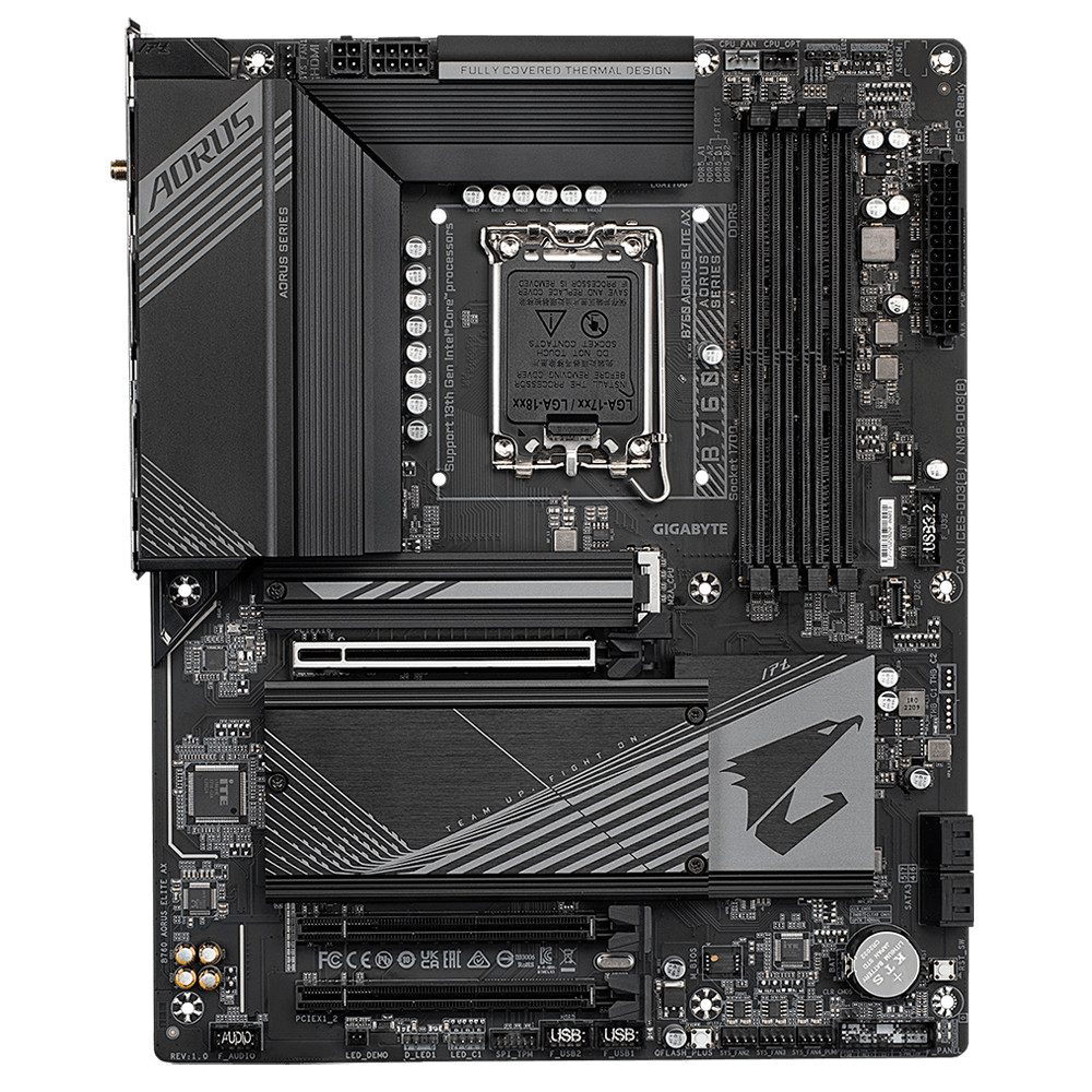 Материнська плата GIGABYTE B760 AORUS ELITE AX