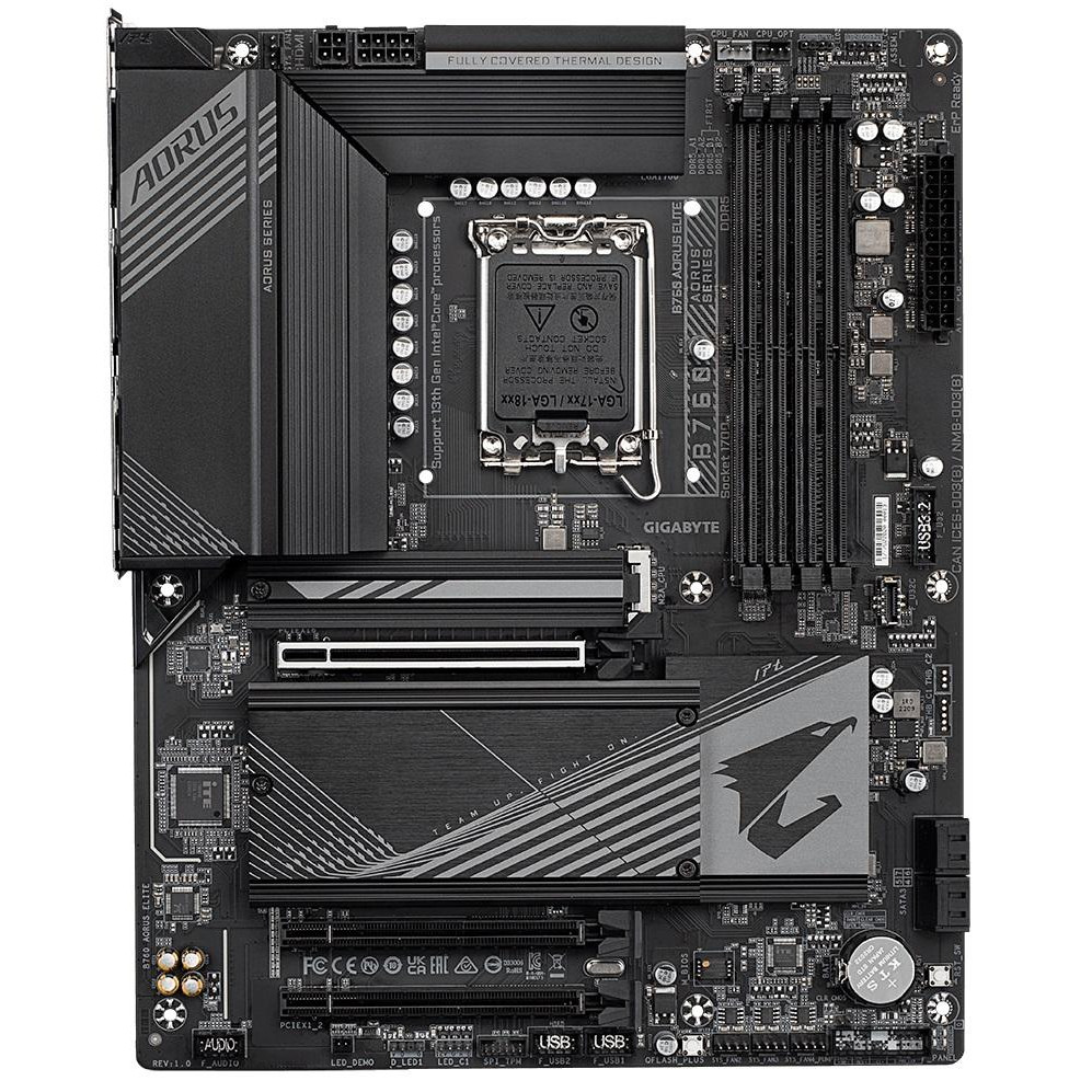 Материнська плата GIGABYTE B760 AORUS ELITE