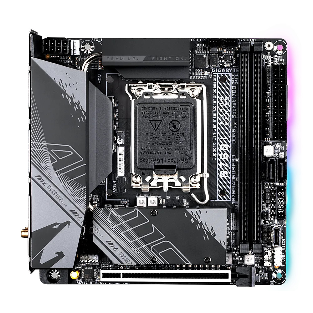 Материнская плата GIGABYTE B760I AORUS PRO