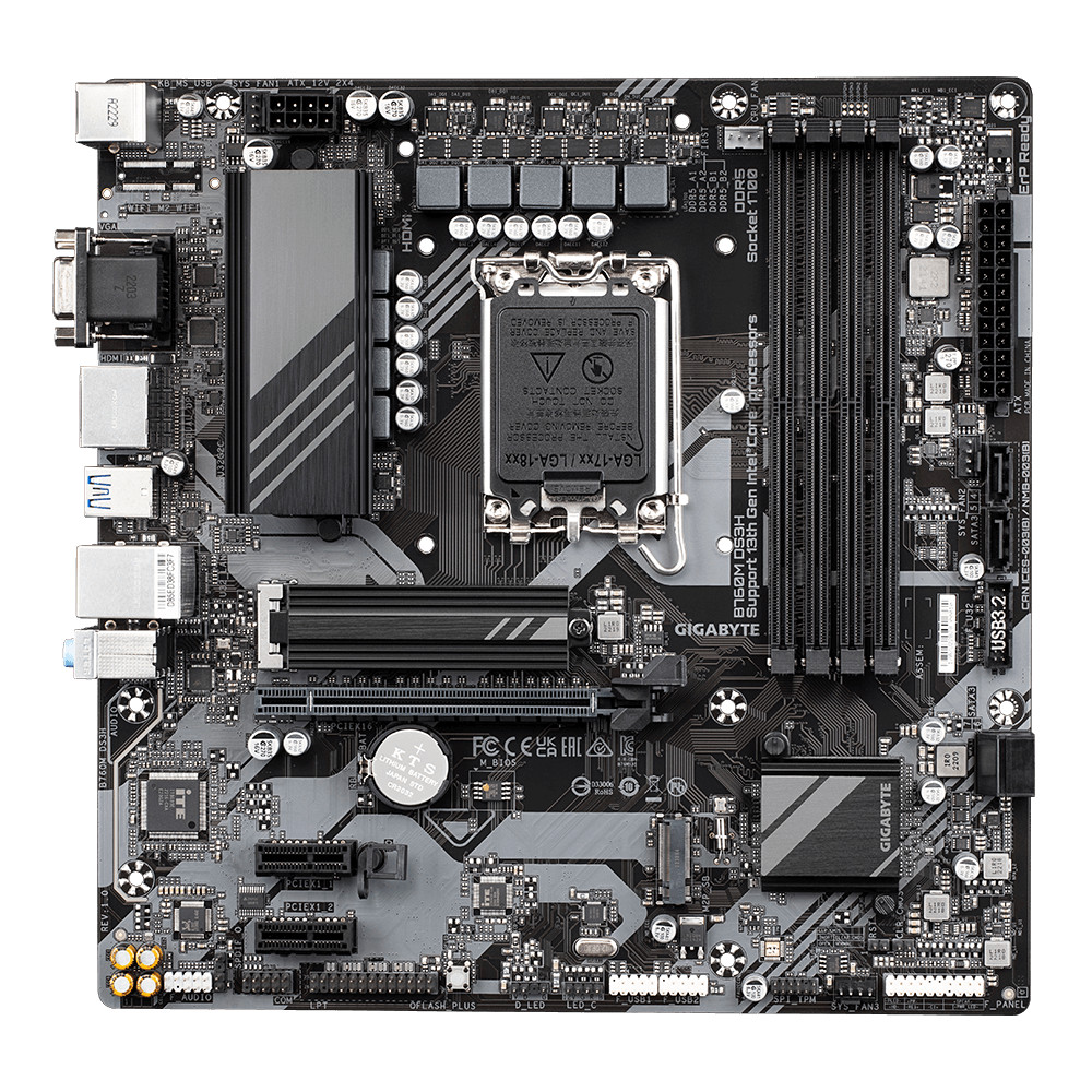 Материнська плата GIGABYTE B760M DS3H