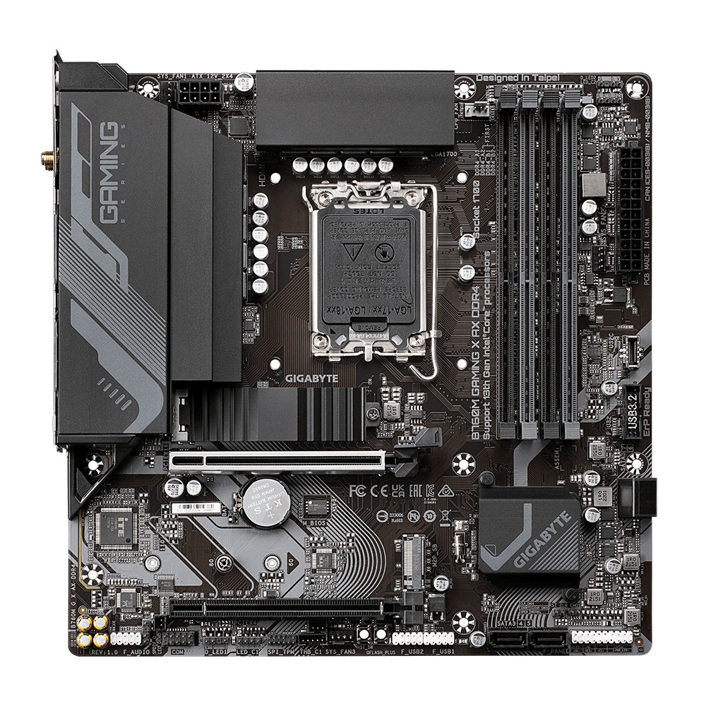 Материнская плата GIGABYTE B760M GAMING X AX DDR4 (B760M G X AX DDR4)
