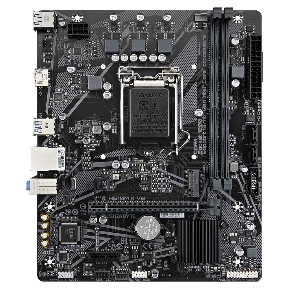 Материнська плата GIGABYTE H510M K V2