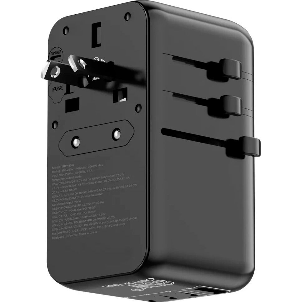 Сетевое зарядное устройство Proove Trip 85W black (TATR85130001) - фото 2