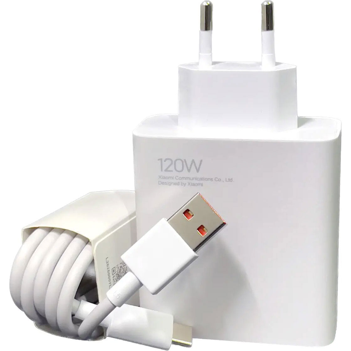 Мережевий зарядний пристрій Xiaomi 120W HyperCharge White (BHR9462EU) (EU) - фото 2