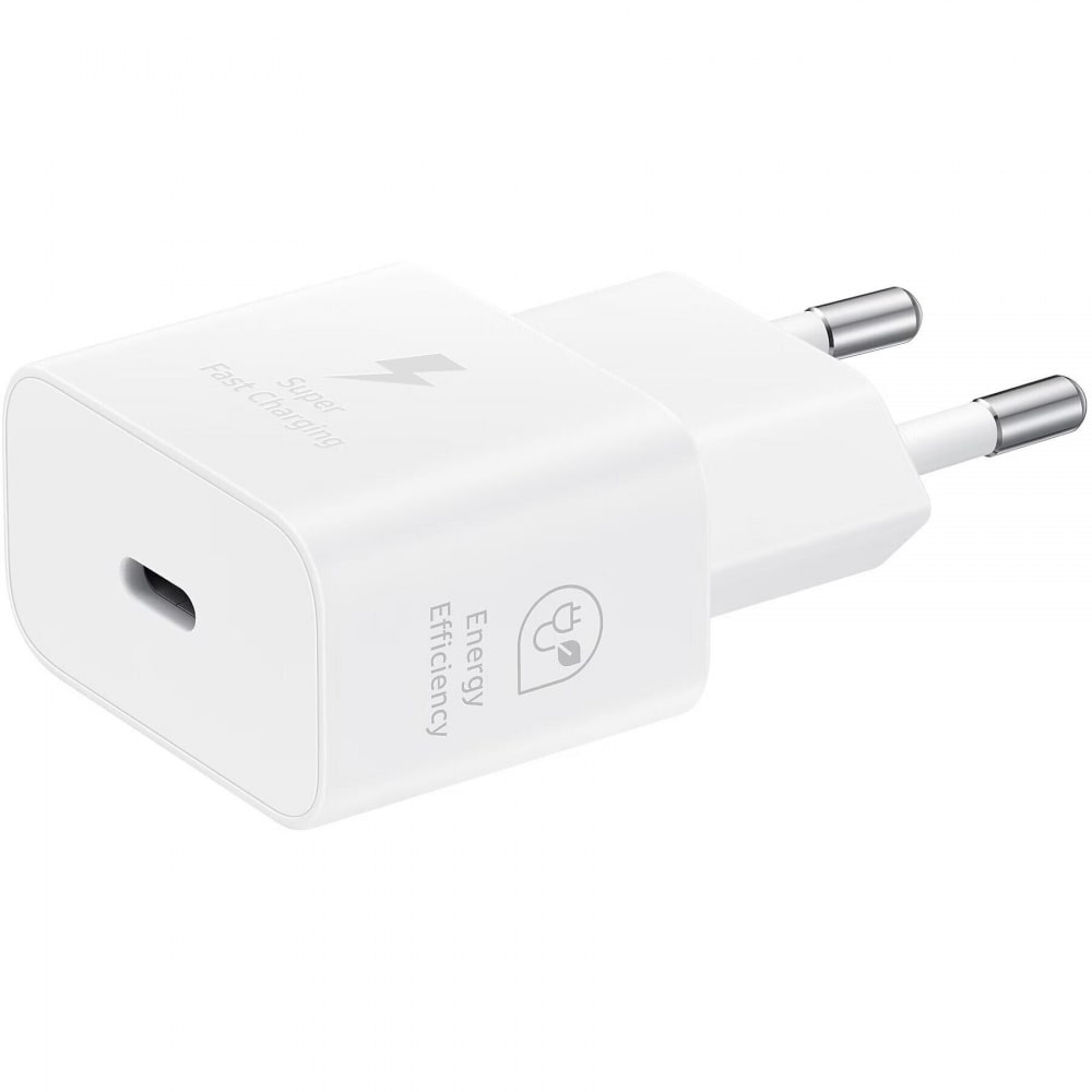 Сетевое зарядное устройство Samsung 25W Power Adapter (w C to C Cable) White (EP-T2510XWE) - фото 2