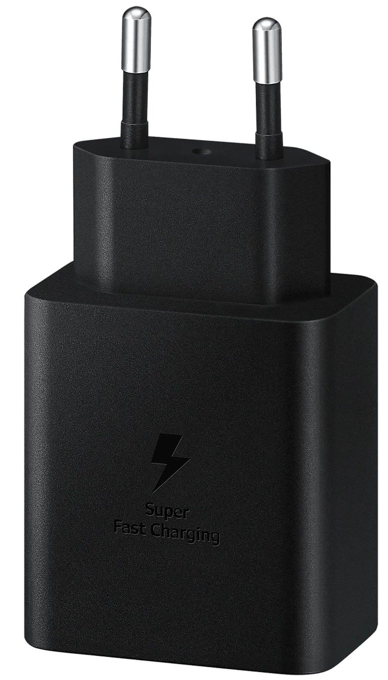Зарядное устройство Samsung 45W PD Compact Power Adapter with Type-C cable Black (EP-T4511XBEGEU) - фото 2