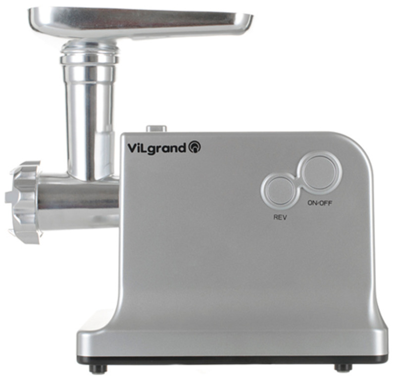 Электромясорубка ViLgrand V221-PMG Silver Europe - фото 3