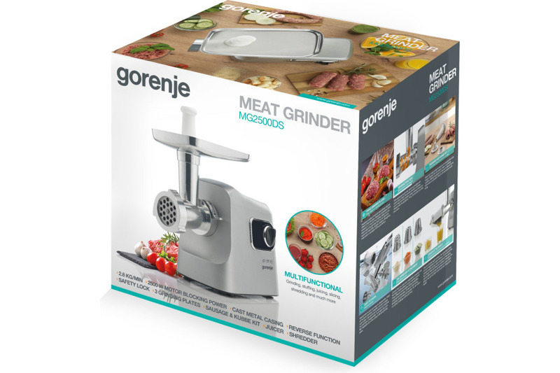 М'ясорубка GORENJE MG2500DS - фото 11