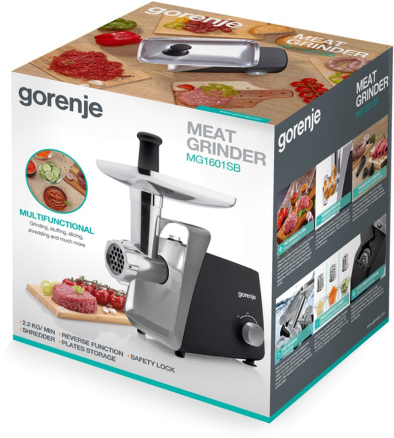 Мясорубка GORENJE MG1601SB - фото 16