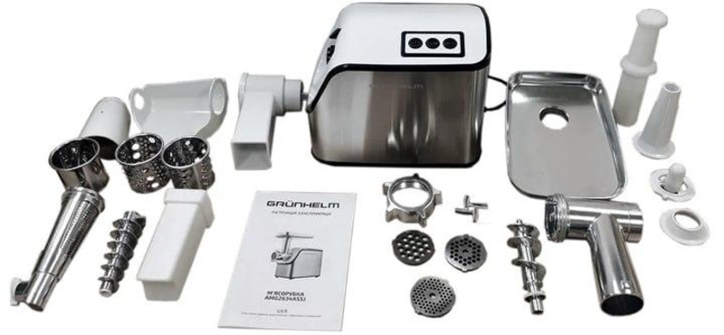 Мясорубка Grunhelm AMG2634ASSJ - фото 2 Мясорубка Grunhelm AMG2634ASSJ - фото 2