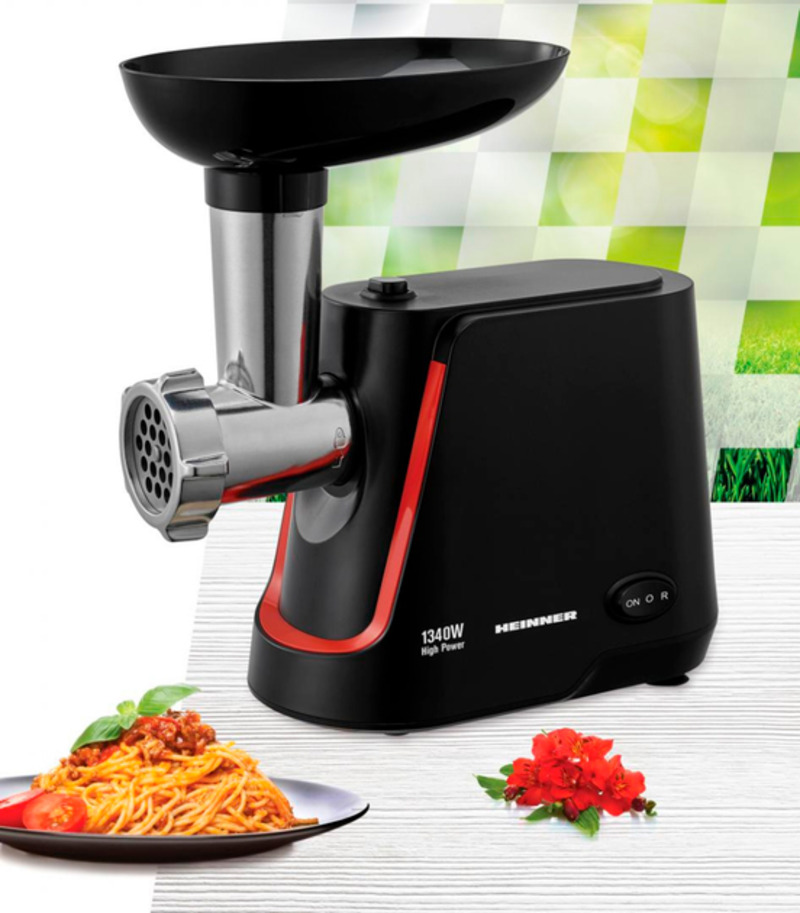 Мясорубка HEINNER MG-1250BK - фото 2 Мясорубка HEINNER MG-1250BK - фото 2