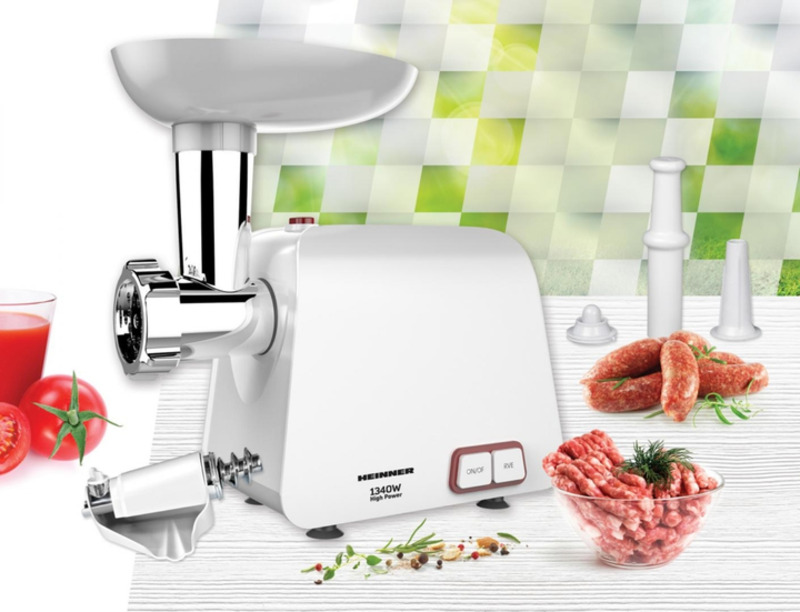 Мясорубка HEINNER MG-1340WH - фото 1