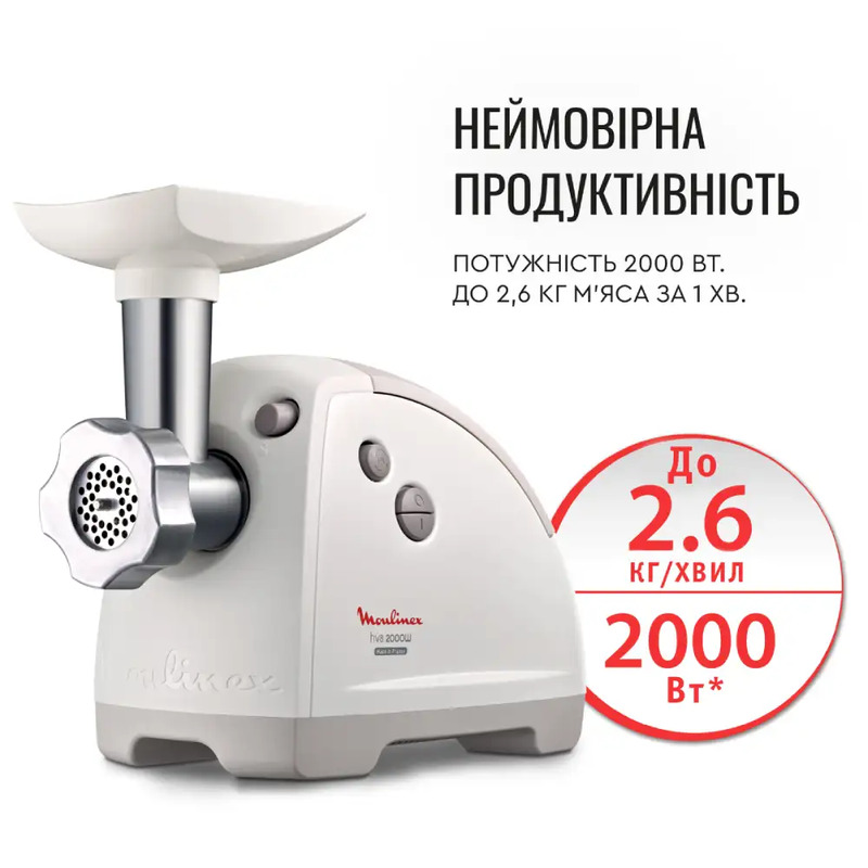 Мясорубка Moulinex ME6261 - фото 9 Мясорубка Moulinex ME6261 - фото 9