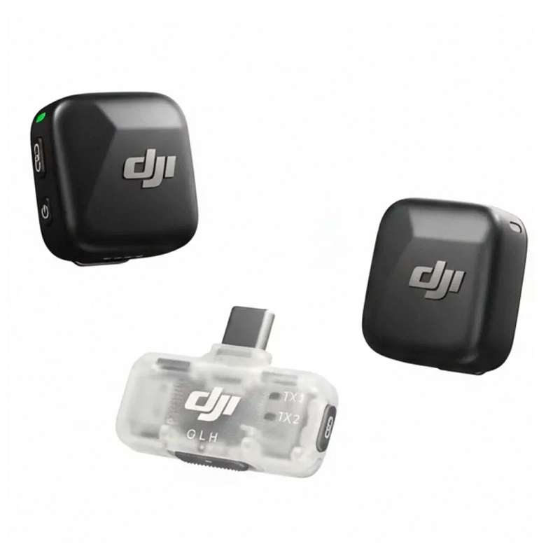 Микрофонная радиосистема DJI Mic Mini Mobile Version (2 TX + 1 Mobile RX) (CP.RN.00000458.01)