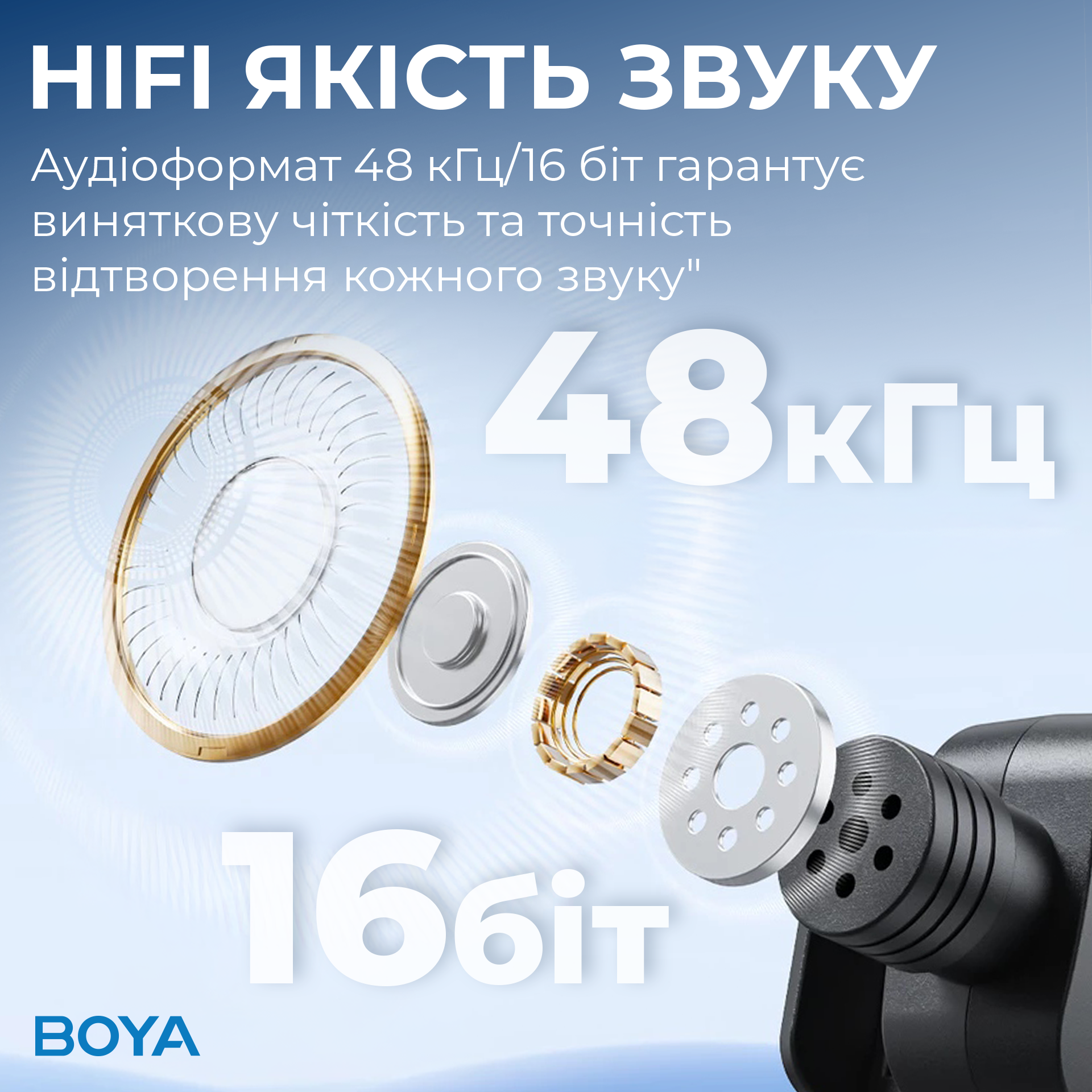 Беспроводной петличный микрофон BOYA BY-V30 Type-C Black - фото 9 Беспроводной петличный микрофон BOYA BY-V30 Type-C Black - фото 9