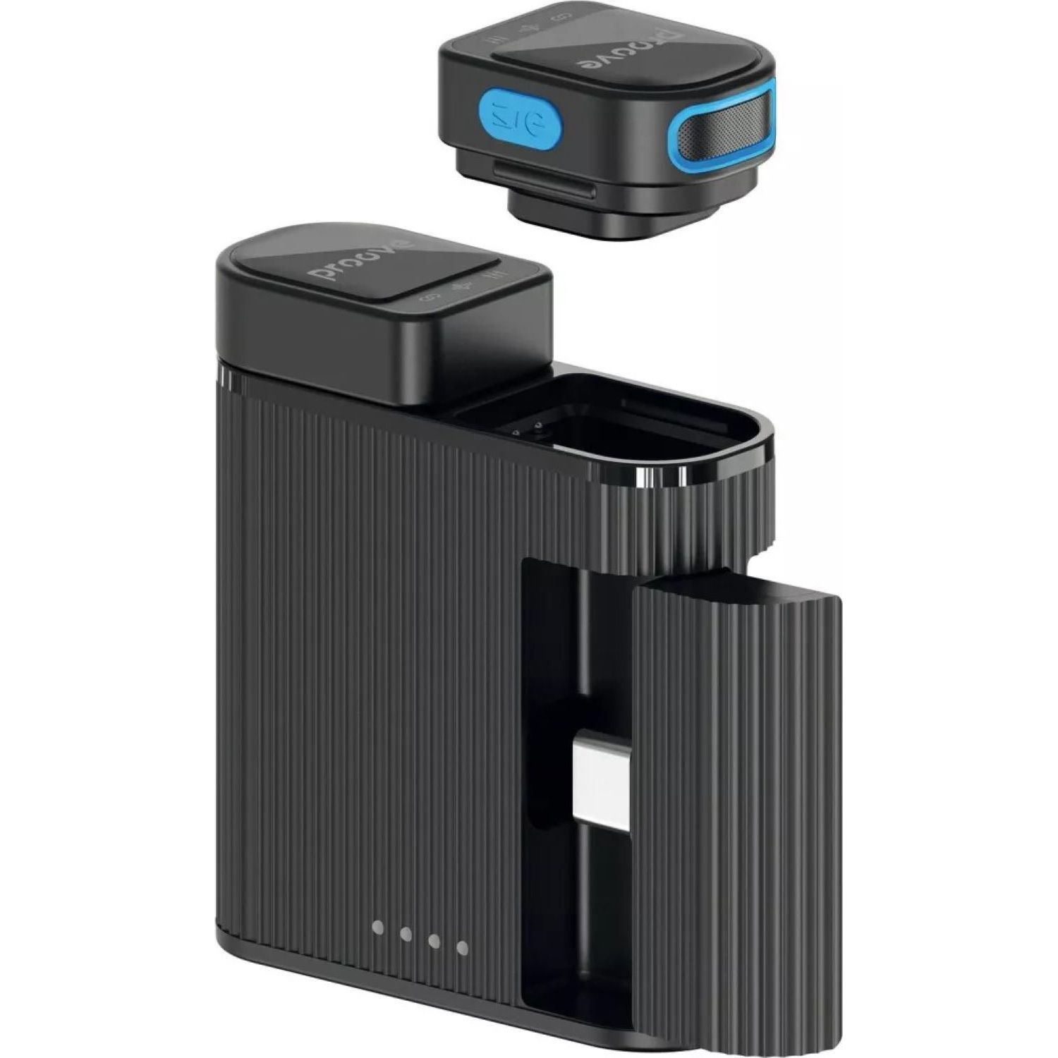 Бездротовий петличний мікрофон Proove DualCast black (PDWM00002001)