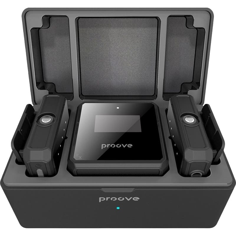 Бездротовий петличний мікрофон Proove Forum black (PPWM25000201)