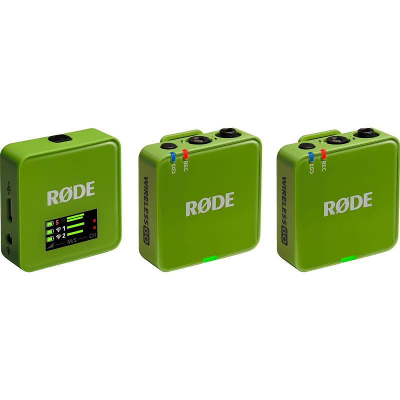 Микрофонная радиосистема для камеры, для смартфона Rode Wireless GO Gen 3 Green