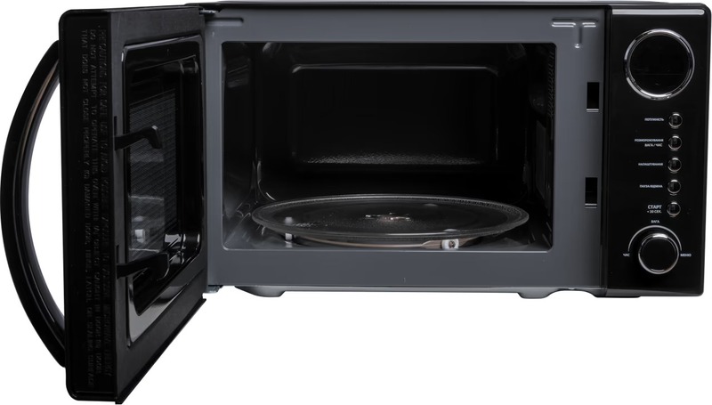 Мікрохвильова піч Liberton LMW-2083E Black - фото 3