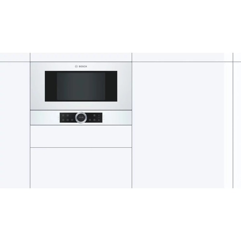 Встраиваемая микроволновая печь Bosch BFL634GW1 - фото 1 Встраиваемая микроволновая печь Bosch BFL634GW1 - фото 1