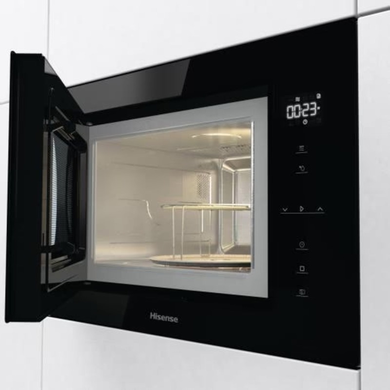 Встраиваемая микроволновая печь Hisense BIM325G62BG2 Europe - фото 2
