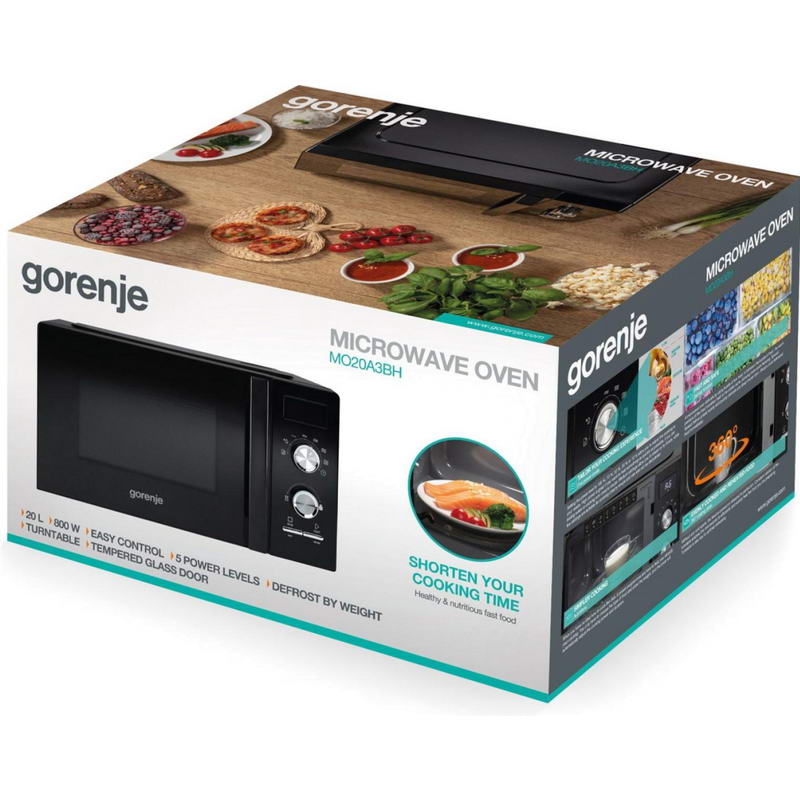 Микроволновая печь Gorenje MO20A3B - фото 4 Микроволновая печь Gorenje MO20A3B - фото 4