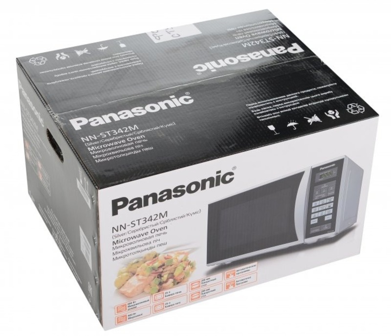 Микроволновая печь Panasonic NN-ST342MZPE Europe - фото 4 Микроволновая печь Panasonic NN-ST342MZPE Europe - фото 4