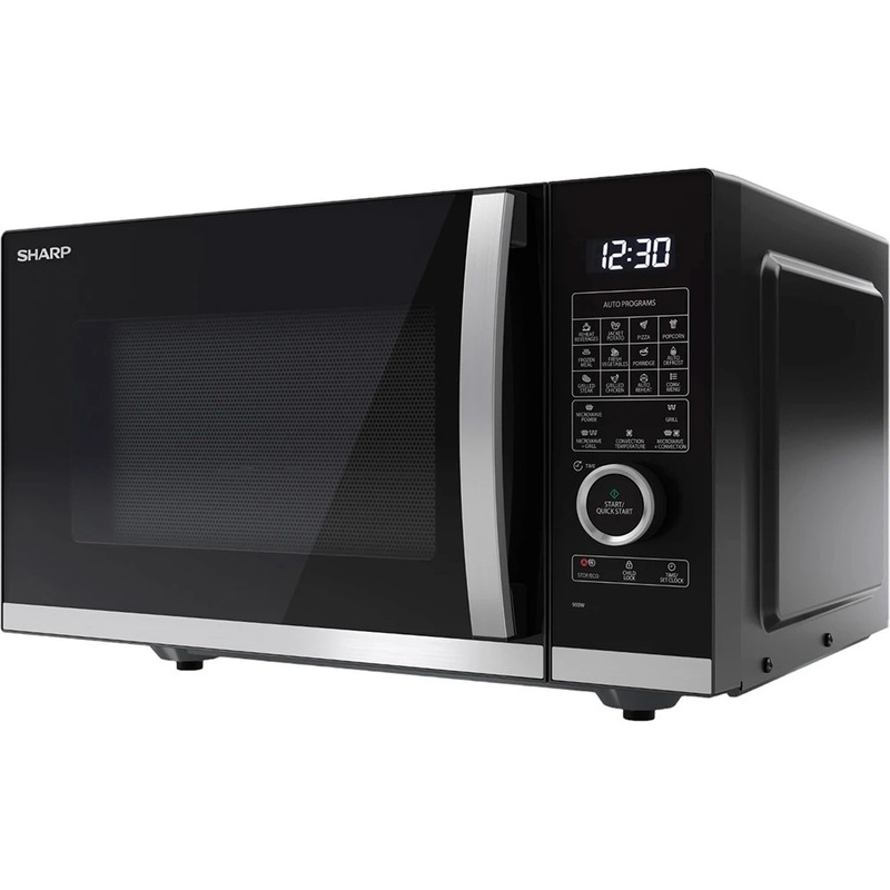 Мікрохвильова піч Sharp YC-QC254AE-B - фото 2 Мікрохвильова піч Sharp YC-QC254AE-B - фото 2
