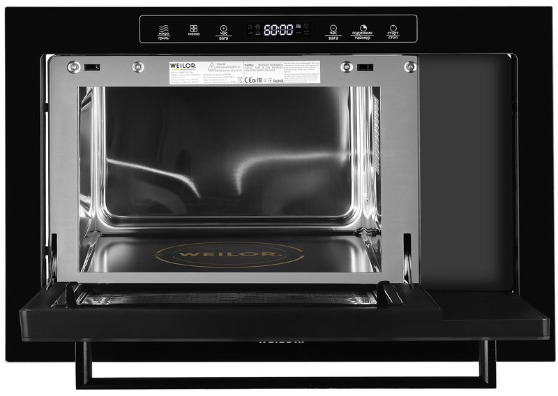 Встраиваемая микроволновая печь Weilor WBM 2551 GB - фото 1