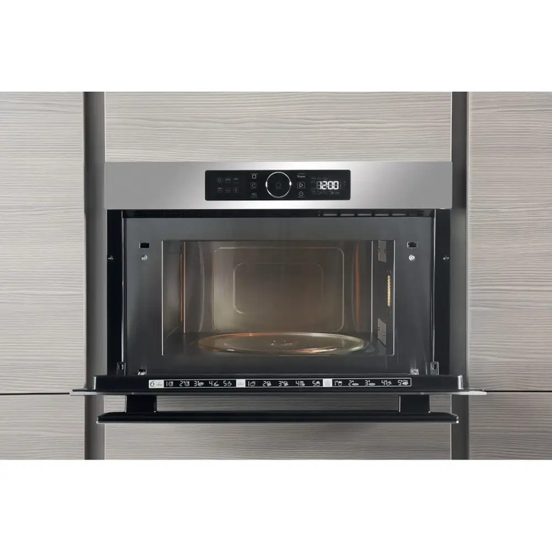 Вбудовувана мікрохвильова піч Whirlpool  AMW 730/IX - фото 3