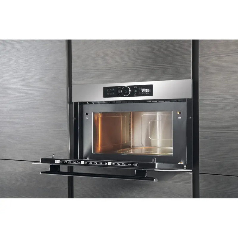 Вбудовувана мікрохвильова піч Whirlpool  AMW 730/IX - фото 4