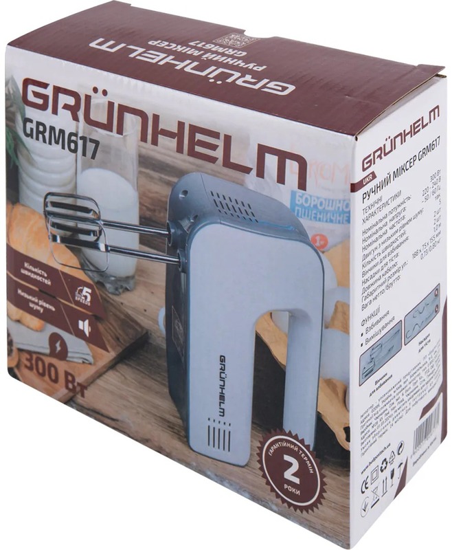 Міксер Grunhelm GRM617 - фото 4