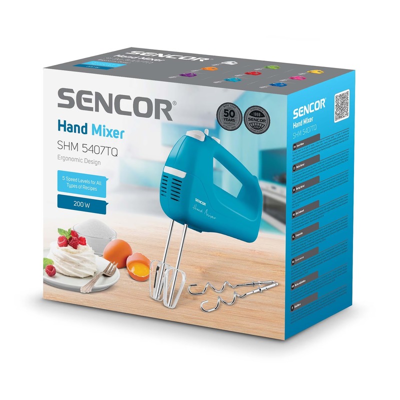 Міксер Sencor SHM5407TQ - фото 4 Міксер Sencor SHM5407TQ - фото 4