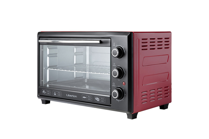 Електропіч Liberton LEO-351 Red - фото 1