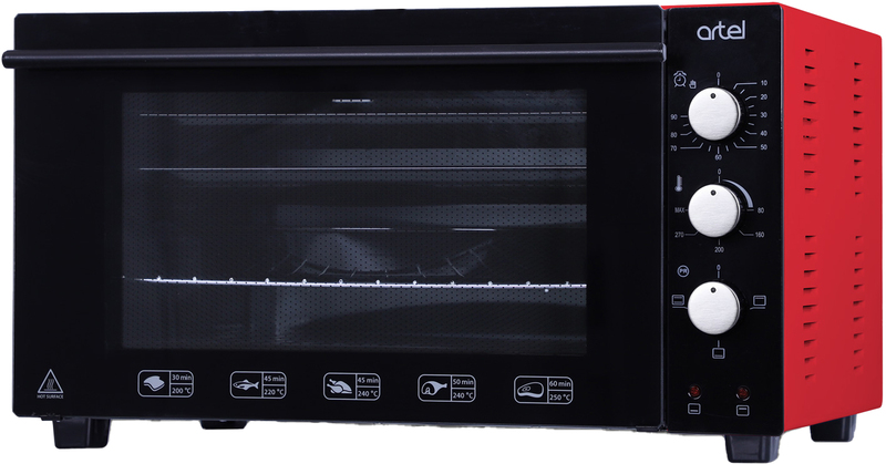 Піч електрична Artel MD 4218 E Red-Black - фото 2