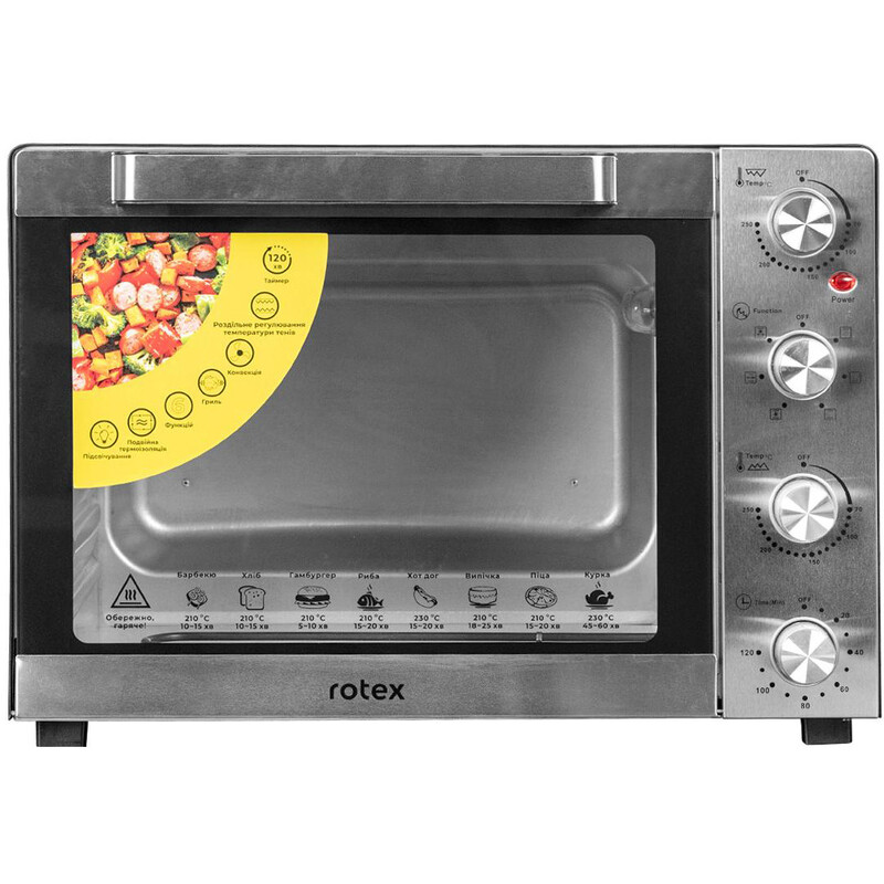 Піч електрична Rotex ROT652-CB