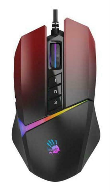 Мышка A4Tech Bloody W60 Max Gradient Red