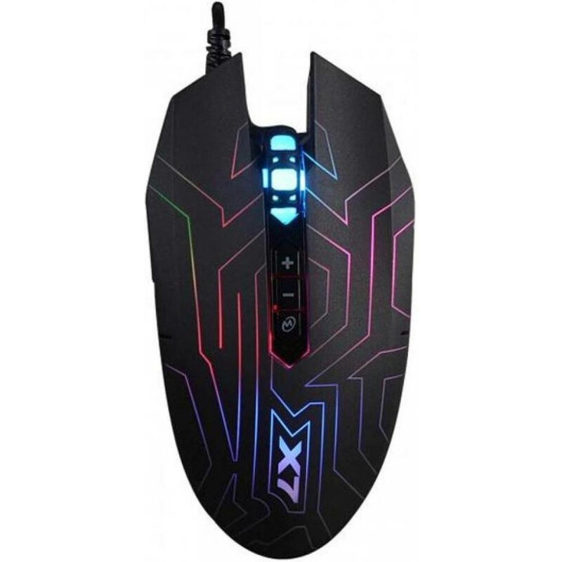 Мышь A4Tech X77 Oscar Neon Black