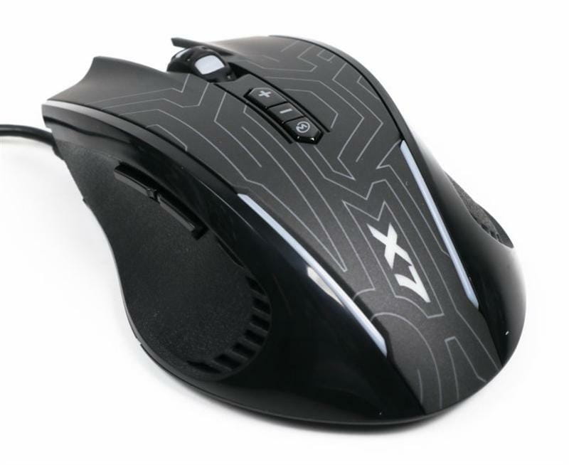 Мишка A4Tech X87 Oscar Neon Black USB - фото 2 Мишка A4Tech X87 Oscar Neon Black USB - фото 2