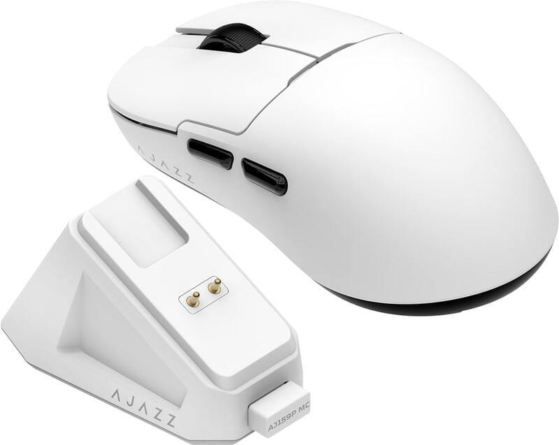 Мышка Ajazz AJ159P MC -3 Mod-White-3311 Charging Dock (AJ159P-MC-W) - фото 2 Мышка Ajazz AJ159P MC -3 Mod-White-3311 Charging Dock (AJ159P-MC-W) - фото 2