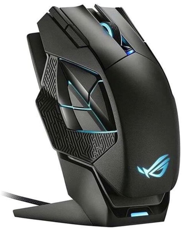 Мышка Asus ROG Spatha X RGB Black (90MP0220-BMUA00) - фото 2 Мышка Asus ROG Spatha X RGB Black (90MP0220-BMUA00) - фото 2