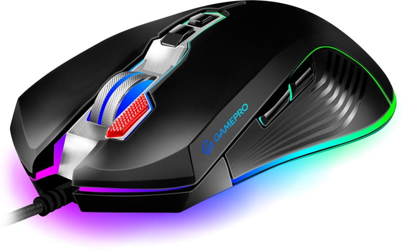 Мишка GamePro Phoenix USB Black (GM543) - фото 1